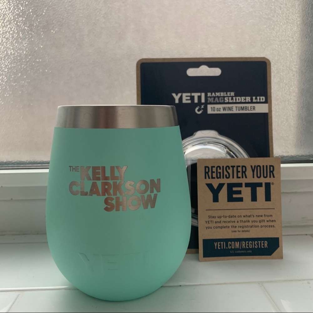 Exclusive Kelly Clarkson Show Yeti WineTumbler